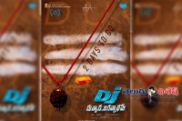 Allu arjun dj pre look poster released