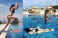 Amyra dastur bikini vacation photo shoot