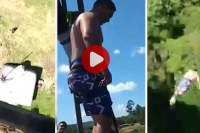 Brazil man bungee jumps leads to death