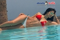 Elli avram looking hot in a two piece bikini