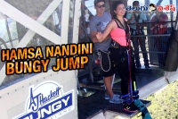 Hamsa nandini shares bungee jump experience