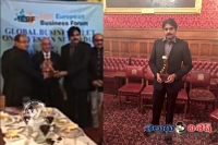 Pawan honoured with global excellency award