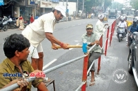 High tension at tank bund