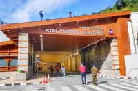 Pm modi inaugurates worlds longest highway tunnel above 10000 feet in manali