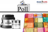 Tiffin boxes and sarees to voters in hyderabad