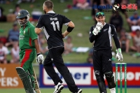 New zealand won by three wickets against bangladesh