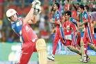 Royal challengers win against sunrisers