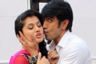 Tapsee caught kissing hero in public