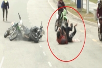 Manchu vishnu about bike accident in movie achari america yatra