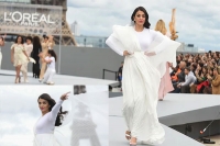 Aishwarya rai bachchan stuns in white at paris fashion week takes over runway