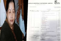 Apollo hospital charges rs 1 17 cr for food during j jayalalitha s stay