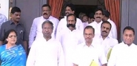 Sankalpa deeksha by congress mps