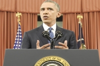 Obama says of terrorist threat we will overcome it