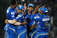 Mumbai indian team out from champion league t20 series after losing the qualifying match