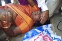 A mrps protester bharathi dies during protest