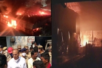 11 charred to death in massive fire in timber godown in secunderabad