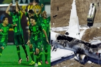 Plane crashes on the way to colombia from bolivia carrying brazilian football team