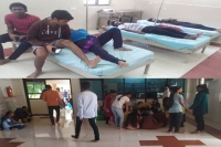 Panic in basara iiit 300 students hospitalized due to food poisoning