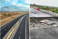 Heavy rains blamed for potholes on bundelkhand expressway just days after inauguration