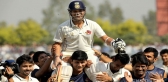 Sachin tendulkar bids adieu to domestic cricket in style