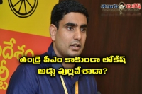 Chandra babu sacrifice pm post for lokesh