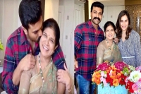 Ram charan upasana celebrates surekha birthday adorable moments