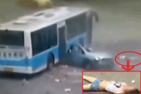 Horrific traffic accident in nanjing china bmw