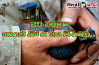 Man used grenade for 25 years