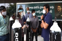 Chiranjeevi launches oxygen banks in andhra pradesh to help covid patients