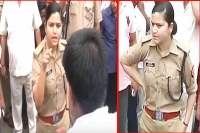 Up woman cop who stood up to bullying by bjp workers transferred