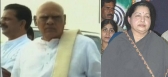 Political tamil nadu governor k rosaiah hospitalised