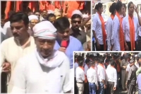 Digvijaya roadshow row after cops seen wearing saffron scarves