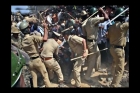 Govt changed but ou students protesting scene unchanged