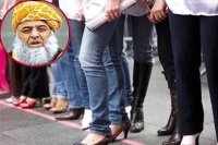 Earthquakes are caused by the jeans wearing women says fazlur rehman