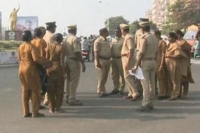 With police checks emergency situation prevails in vizag