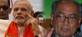 Digvijay singh attack in modi