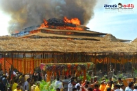The reason behind the fire accident in kcrs chandi yagam