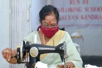 First lady savita kovind stitches face masks for delhi shelter homes