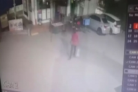 Man robs petrol from petrol bunk in andhra pradesh cctv footage