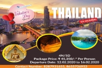 Irctc thailand valentine s special package for lovers on valentine s day