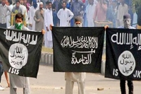 Flags of isis pakistan hoisted in kashmir
