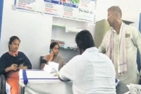 Farmer warns of set ablaze of woman revenue employee on srikakulam