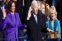 My whole soul is in uniting america says biden after taking oath