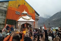 Grand opening of kedarnath temple for devotees cm in attendance