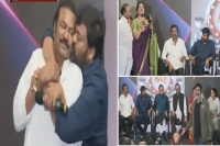 Chiranjeevi miffed with rajasekhar for speech at maa event scolds him on stage