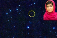 Nasa names asteroid after malala yousafzai