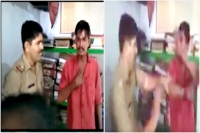 Sp leaders nephew mohit yadav assaults police officer in station