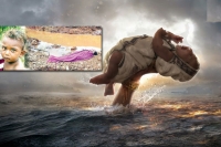 Mother save her child while her death