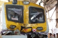 Mumbai local train crashes into platform at churchgate station