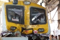 Mumbai local train crashes into platform at churchgate station
